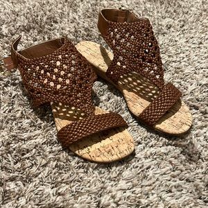 Size 11 wedge brown